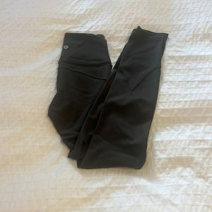 Green lululemon swift speed high-rise leggings